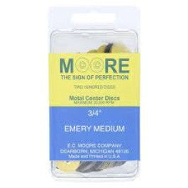 Moore Emery Disc Medium 3 / 4inch
