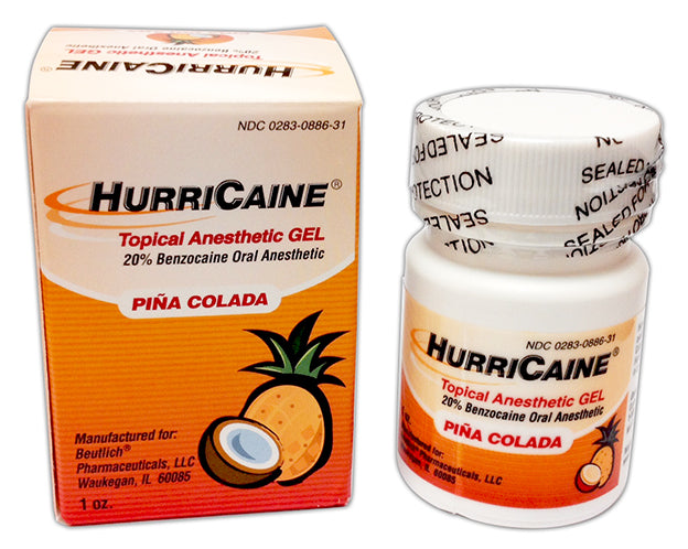 [要薬監] HurriCaine Topical Anesthetic リキッド (ピニャ コラーダ味)