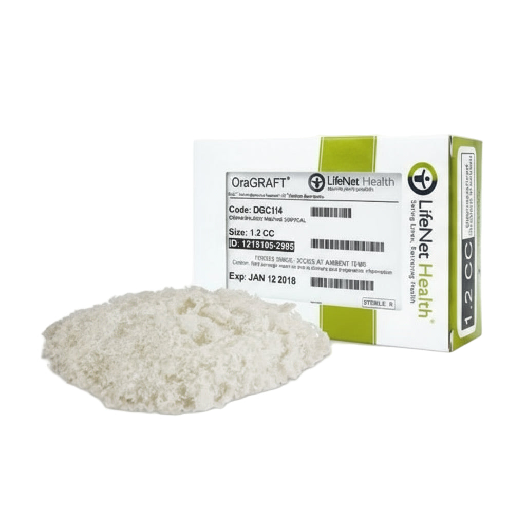 LifeNet Health OraGRAFT コーティカル (皮質骨) DFDBA (250 - 1000mic) 2.5cc