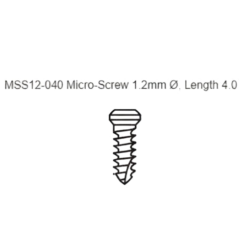 MICRO - SCREW 1.2MM Ø, LENGTH 4.0