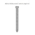 MICRO - SCREW 1MM Ø, LENGTH 14.0