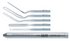 Periotome Handle With 5 Changeable Tips ペリオトーム