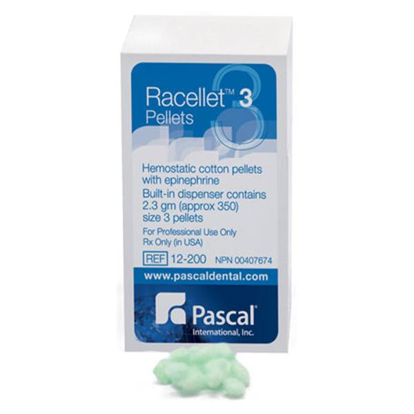 Racellet Pellets Size 3 Green エピネフリン