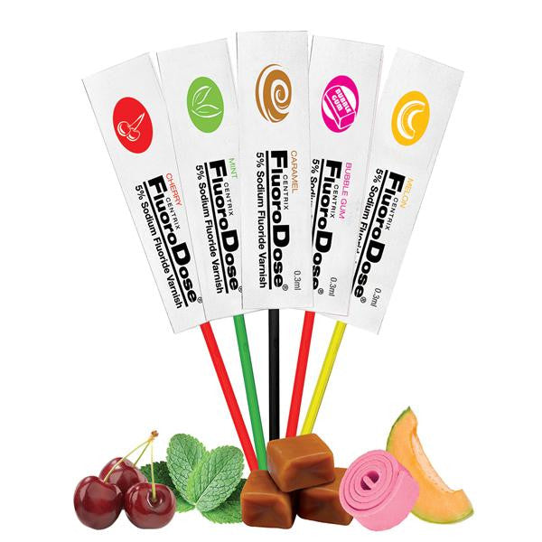 FluoroDose Varnish 5% NaF 0.3mL キャラメル味 120 / Pk