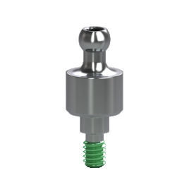 Internal 4.5mm Ball Abutment, 3mm Collar