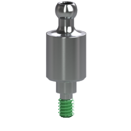 Internal 4.5mm Ball Abutment, 5mm Collar